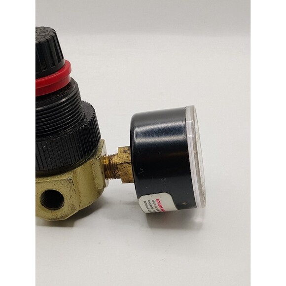 NORGREN R07-100-RNLA Regulator, 1/8" NPT, 14 scfm, Relieving Diaphragm & Gauge - Picture 3 of 6